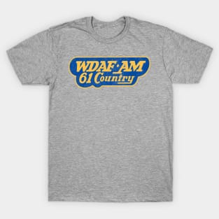 WDAF Kansas City, Missouri / 80s Country Radio Station T-Shirt